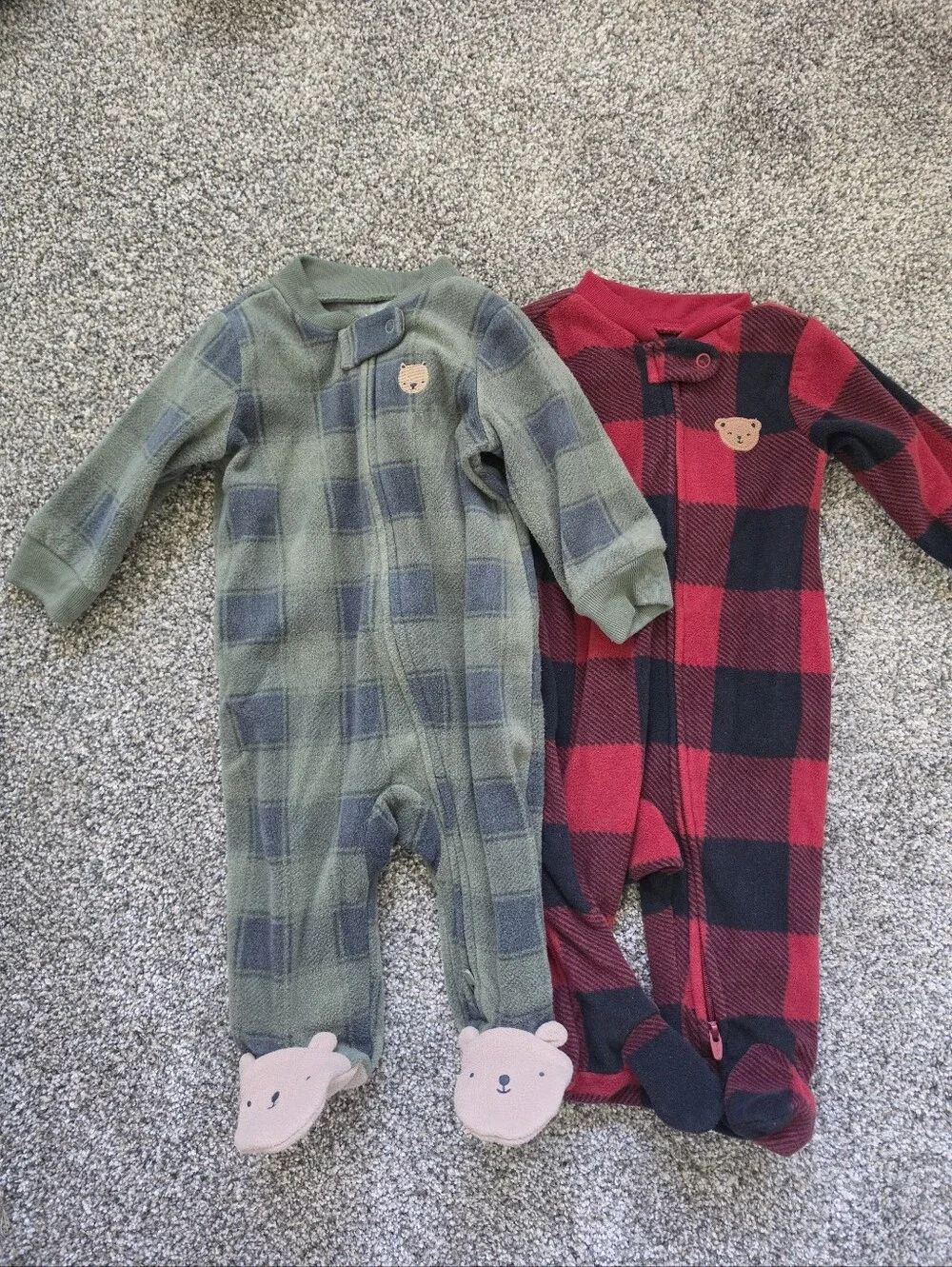 Carter's Fleece Sleepers